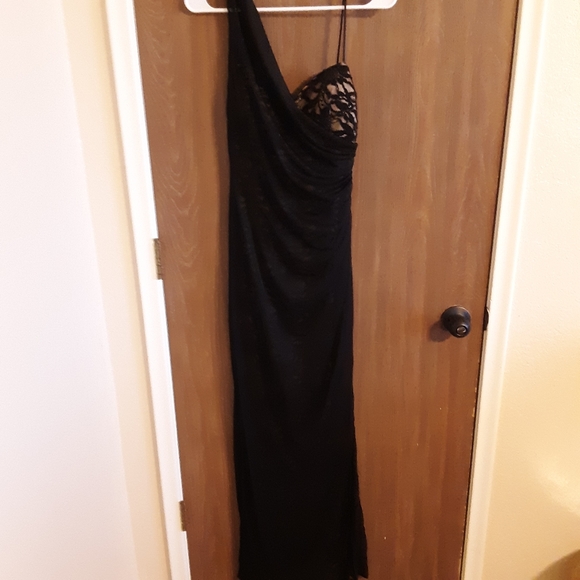 Jump apparel black prom dress size 7 8 - Picture 1 of 8